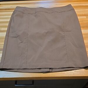 NWT Talbots 10P Brown Skirt For Fall- See Description